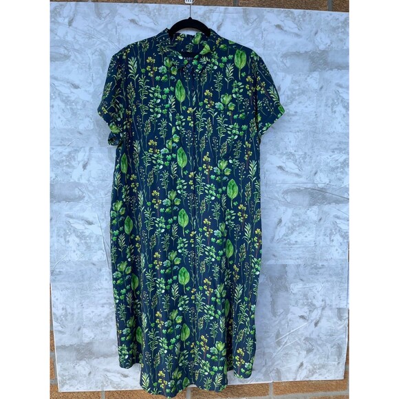 WILDFANG The Empower Shirt Dress size medium - Picture 1 of 10